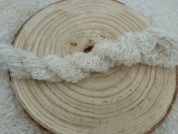 Platinum blond kleurig  Poppenhaar