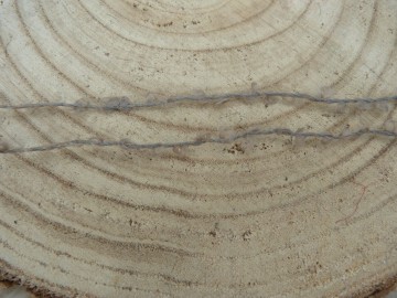 Klei bruin  Poppenhaar