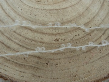 Platinum blond kleurig  Poppenhaar