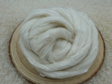 mix van Merino en zijde