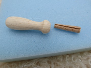 Viltnaaldhouder voor 1 naald