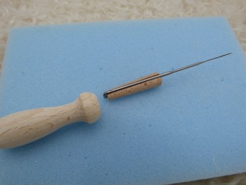 Viltnaaldhouder voor 1 naald