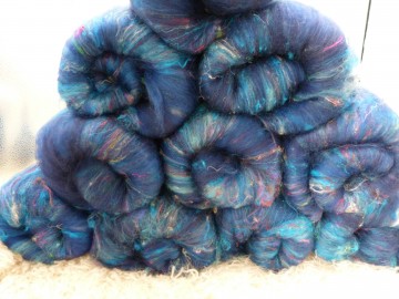 Batt met merino wol en sarizijde