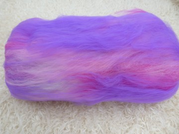 Gekleurde batt van 19 micron Merino wol