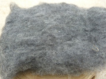 Mix van Maoriwol en Bergschaap donker grijs gemêleerd