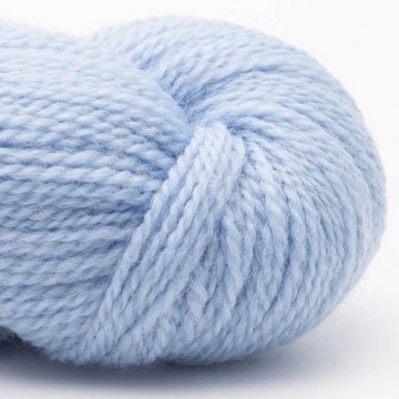British Blue Wool lichtblauw | Bluefaced Leicester fingering garen