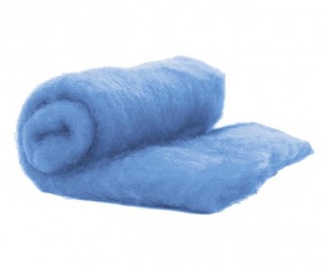Batt Perendale kaardvlies Licht-Blauw