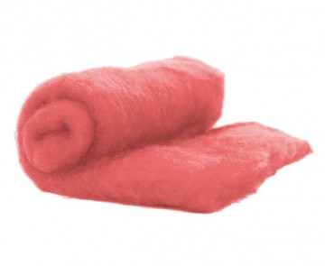 Batt Perendale kaardvlies Roze