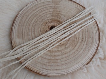 Pijpenrager katoen ongebleekt 30 cm