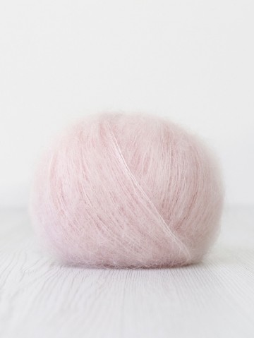 Fluffy Powder mohair zijde garen