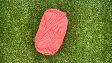 100% Merino super chunky garen Roze