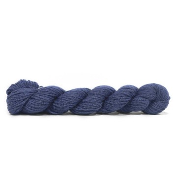 Sayama Denim garen scheerwol baby lama DK jeansblauw