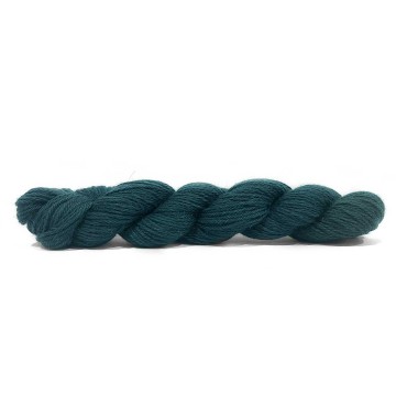 Sayama Teal garen scheerwol baby lama DK blauwgroen
