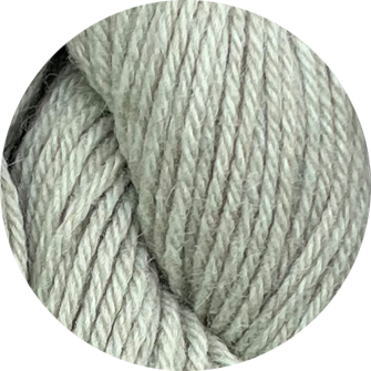 50% scheerwol, 50% baby lama sage