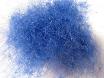 Gekaarde bergschaap in de kleur Blauw