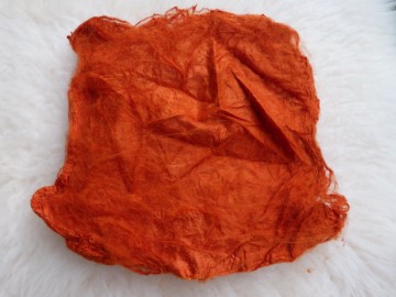 Warm Oranje gekleurde Hankies
