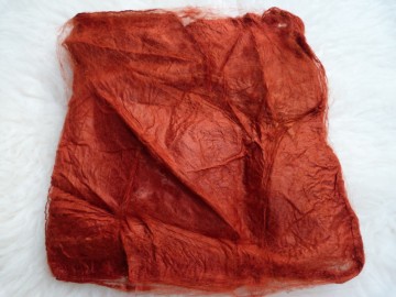 Roest kleurig geverfde Hankies