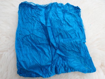 Turquoise geverfde Hankies
