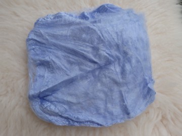 Licht blauw geverfde Hankies