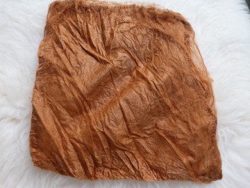 Kaneel kleurig geverfde Hankies