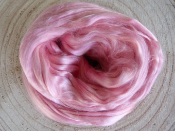 Moerbei zijde lont Licht Roze