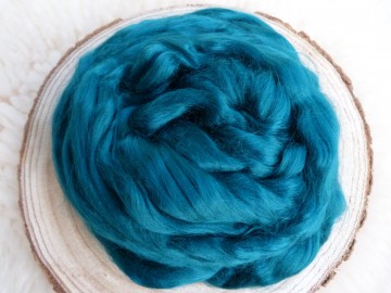 Viscose lont zeegroen