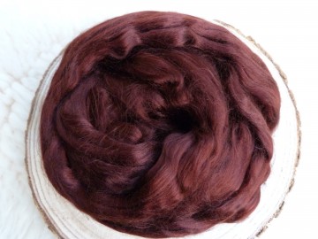 Viscose lont chocolade