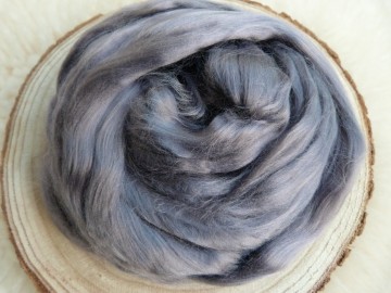 Viscose lont licht paars