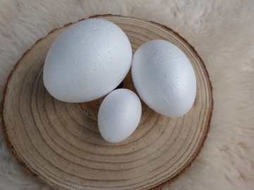 Styropor eieren 6/8/10 cm