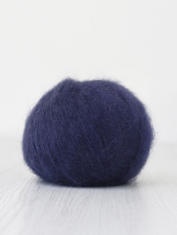 Tuareg blauw mohair zijde lace garen