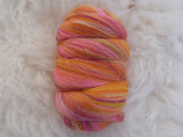 Tussah Merino lontwol Mix