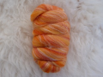 Tussah Merino lontwol Mix