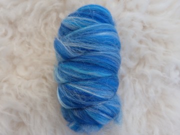 Tussah Merino lontwol Mix