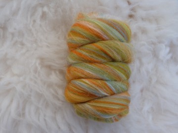 Tussah Merino lontwol Mix