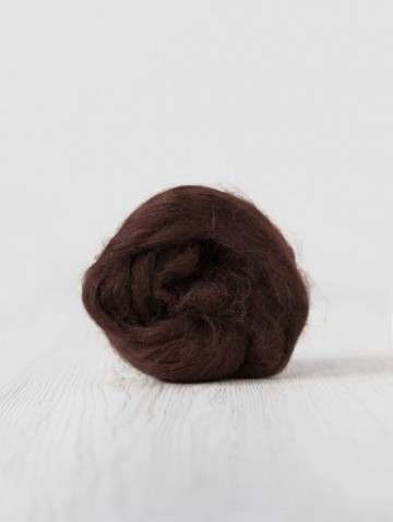 Viscose lont chocolade (kunstzijde)