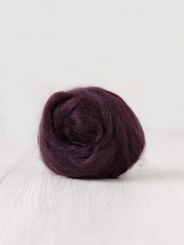 Viscose lont bordeaux (kunstzijde)