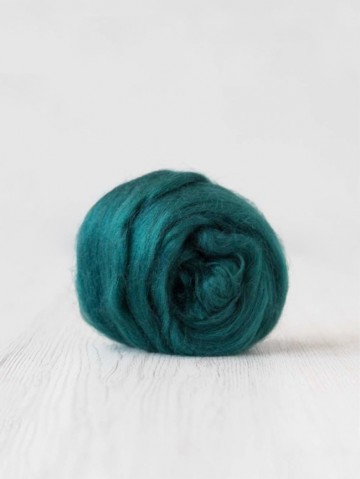 Viscose lont zeegroen (kunstzijde)