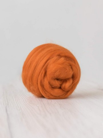 Kid Mohair Fine Merino lontwol warm oranje kopen | 75% merino 25% mohair