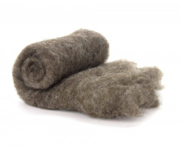 Perendale kaardwol natuurlijk bruin-grijs 200 gram