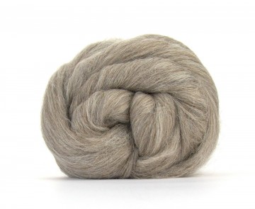 Fijne grijze alpaca in lont