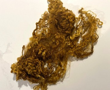 Wensleydale krullen gekleurd Gingernut – 25 gram